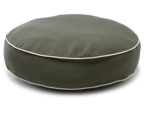 Round Canvas Dog Bed