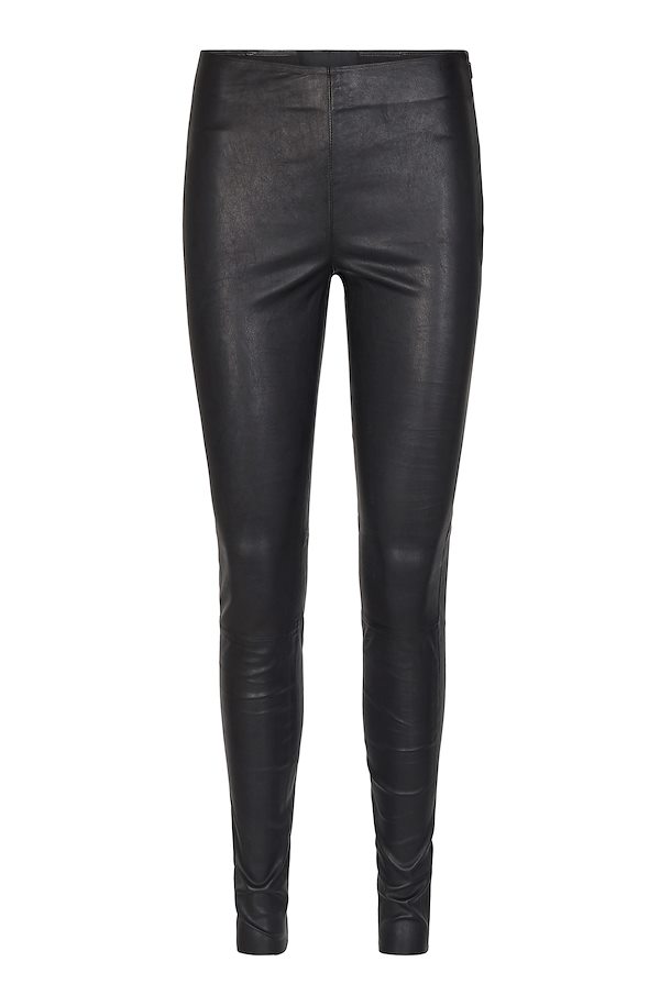 Black Leather Pant